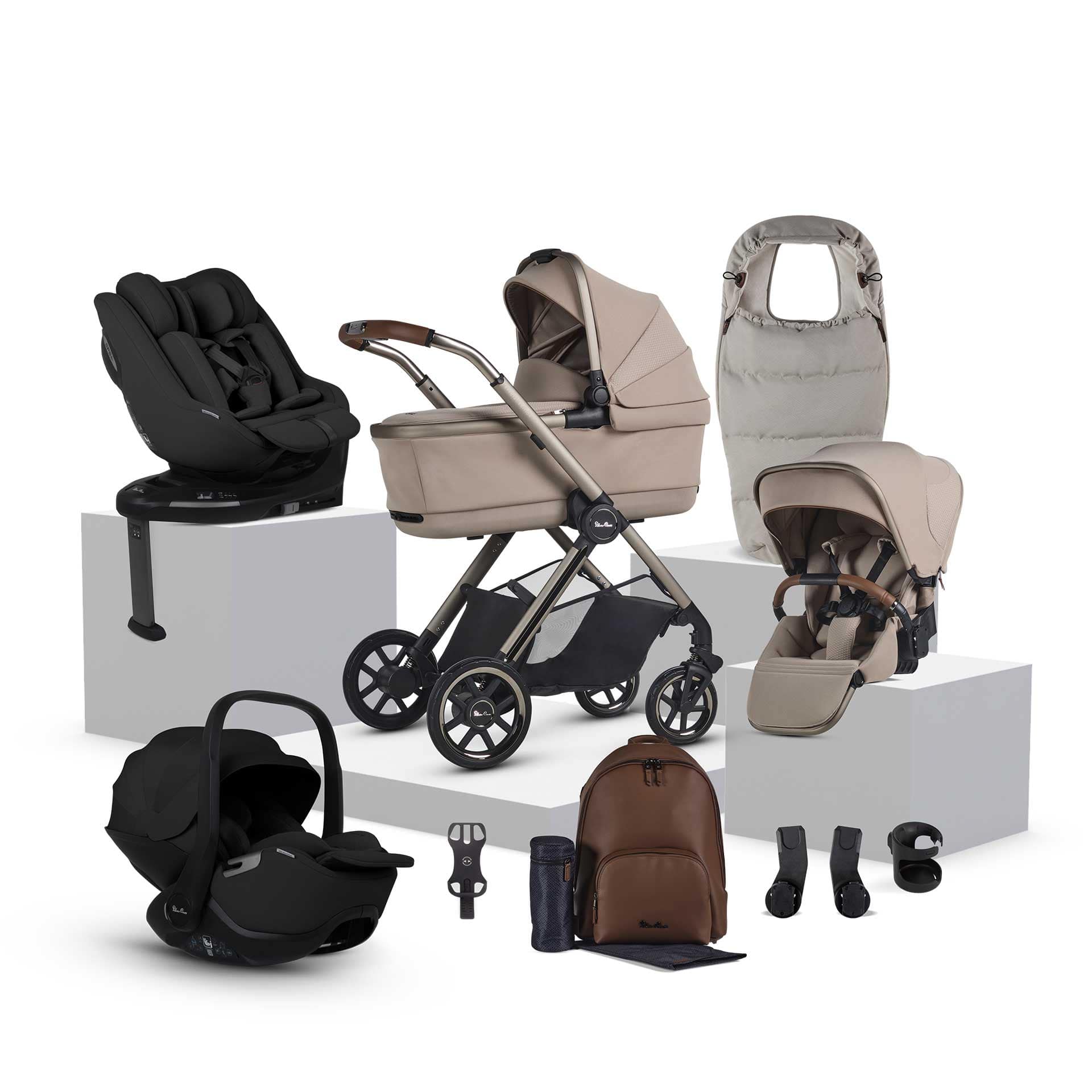 Silver Cross Reef Special Edition Ultimate Family 360 Bundle - Frappe Travel Systems ISEF.FPB 5055836932631