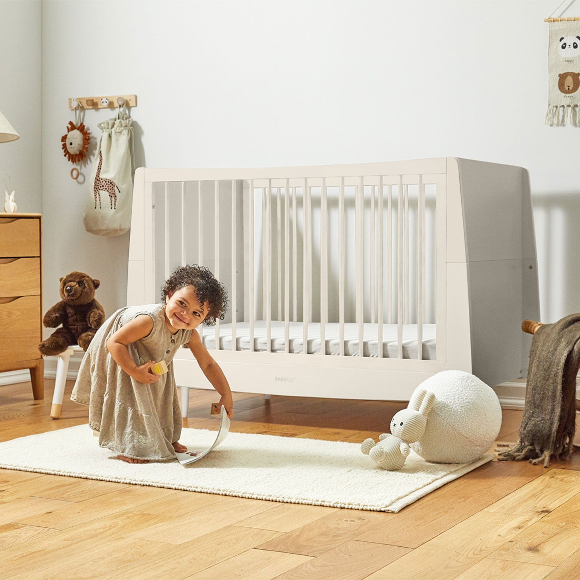 SnüzKot Skandi Cot Bed in Cashmere Cot Beds FN005DSH 5060157946243