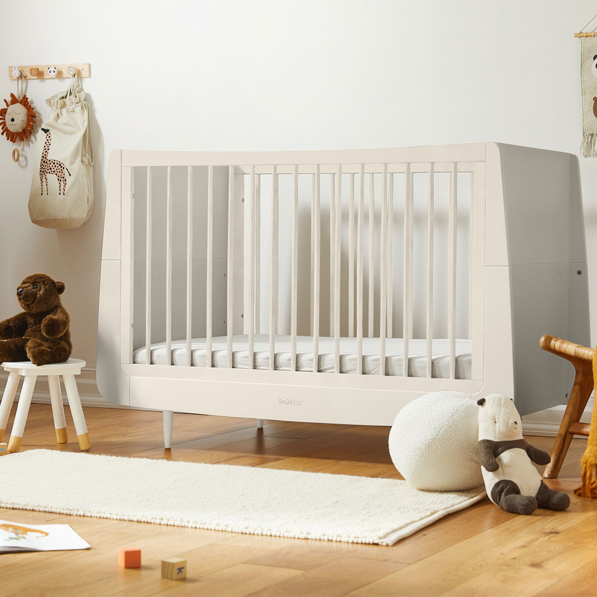 SnüzKot Skandi Cot Bed in Cashmere Cot Beds FN005DSH 5060157946243