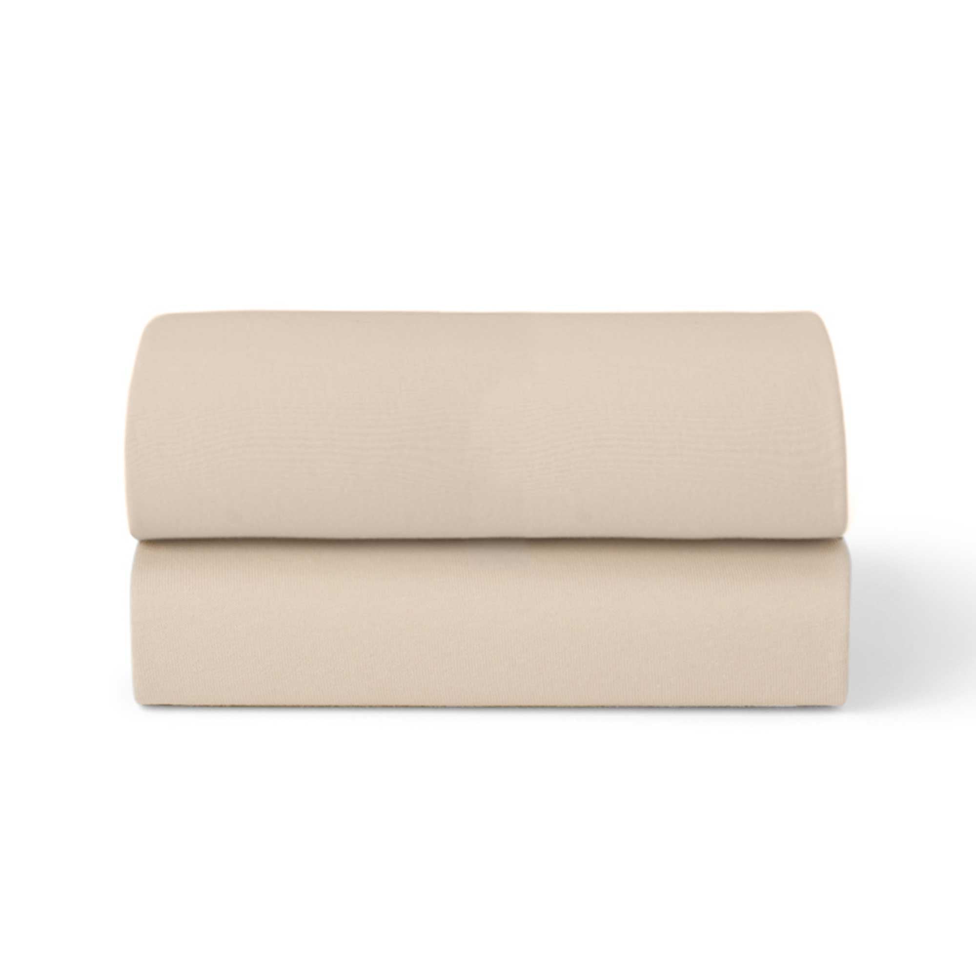 SnüzPod Fitted Crib Sheets 2pk in Cashmere Cot & Cot Bed Sheets BD028BX 5061061510858