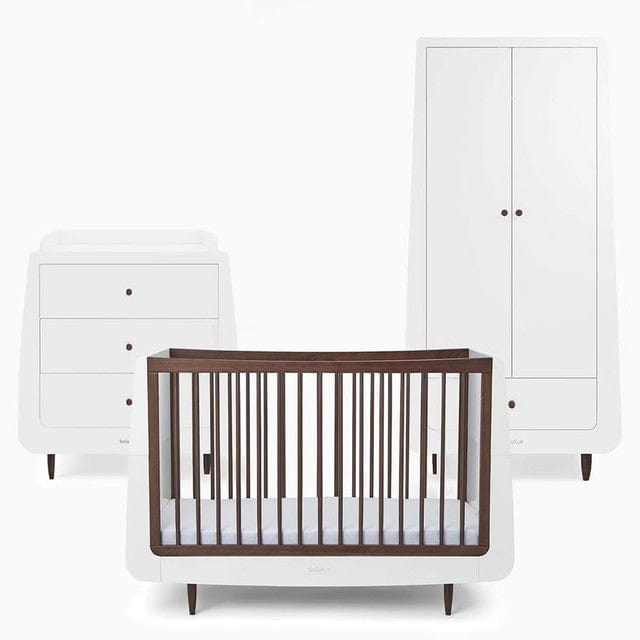 SnüzKot Skandi 3 Piece Nursery Furniture Set in Ebony Nursery Room Sets FN018NK 5060730245657