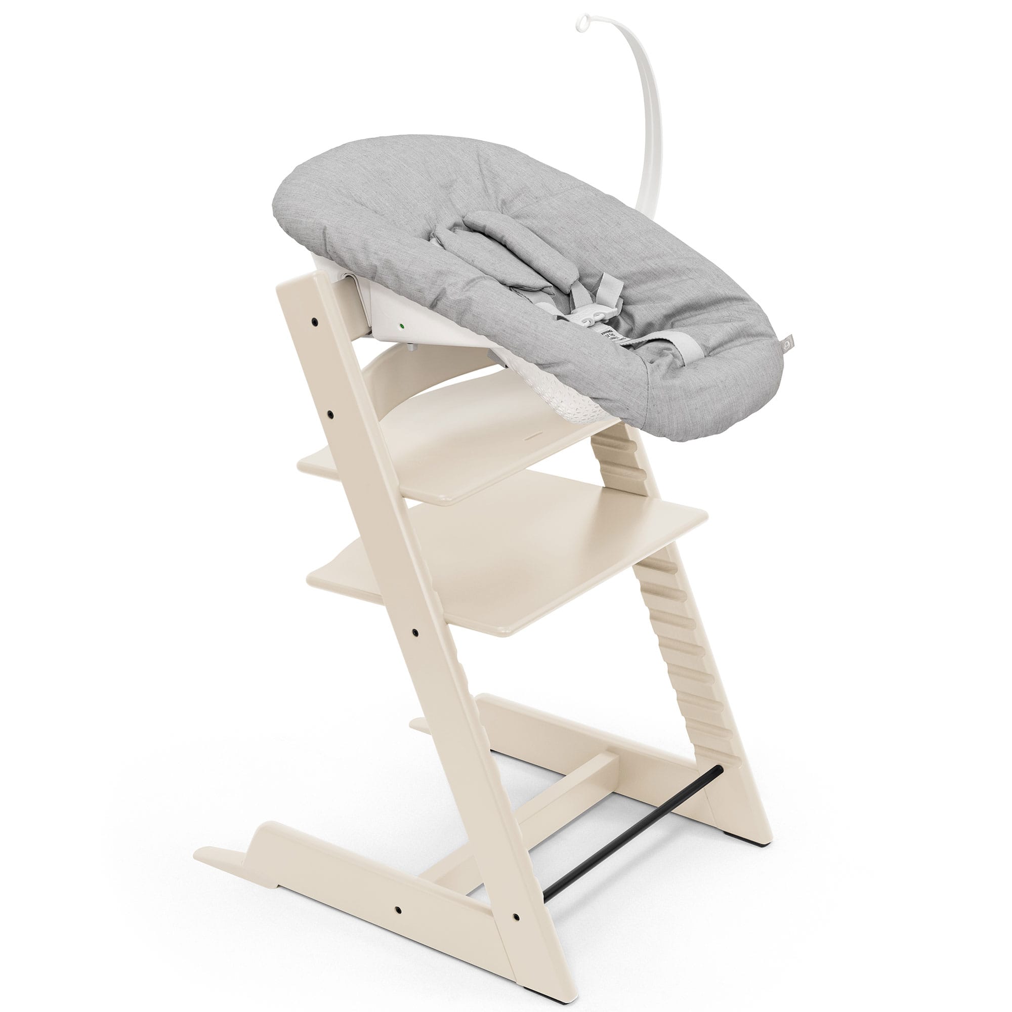 Stokke Tripp Trapp Highchair Complete Bundle in Vanilla White Baby Highchairs 21308-CMPL-VW 7040351001427