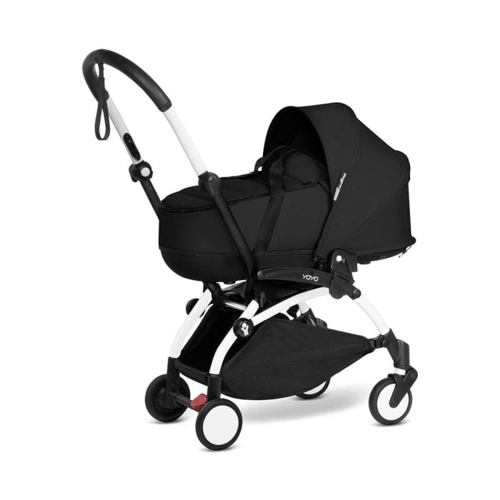 Stokke® YOYO³ Complete Pram - White/Black Baby Prams 16456-PRA-BLA 7040356474035