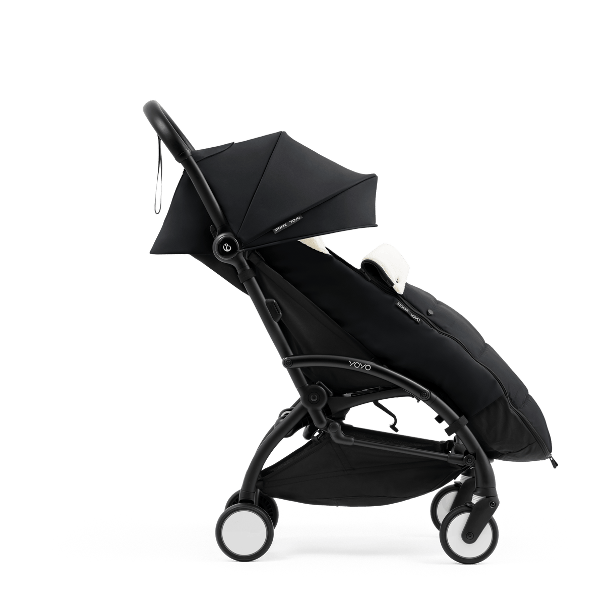 Stokke® YOYO 5 Footmuff in Black Footmuffs & Liners 720701 7040357207014
