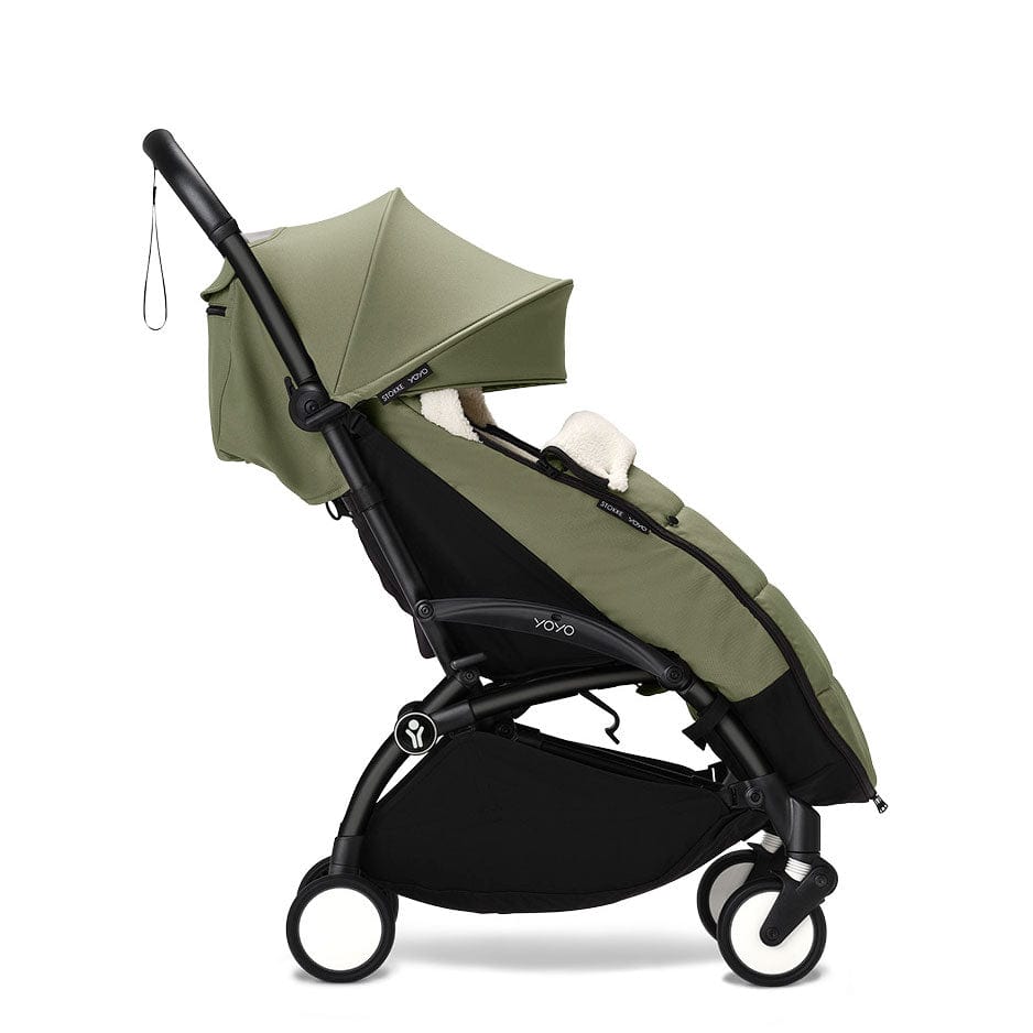 Stokke® YOYO Footmuff in Olive Footmuffs & Liners 646611 7040356466115