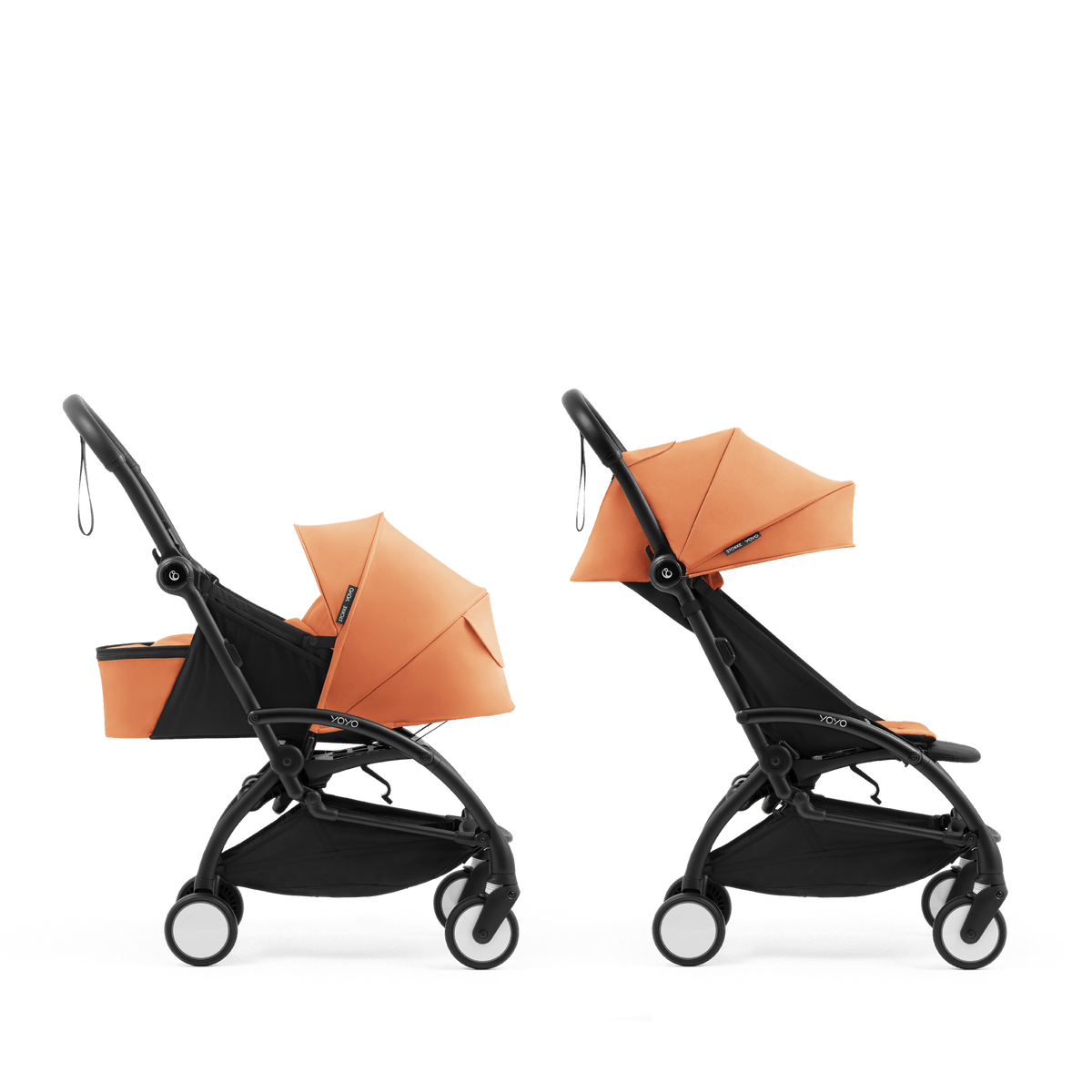Stokke YOYO 5 Stroller with Newborn Pack in Peach Pushchairs & Buggies 24077-PEA 7040357152048