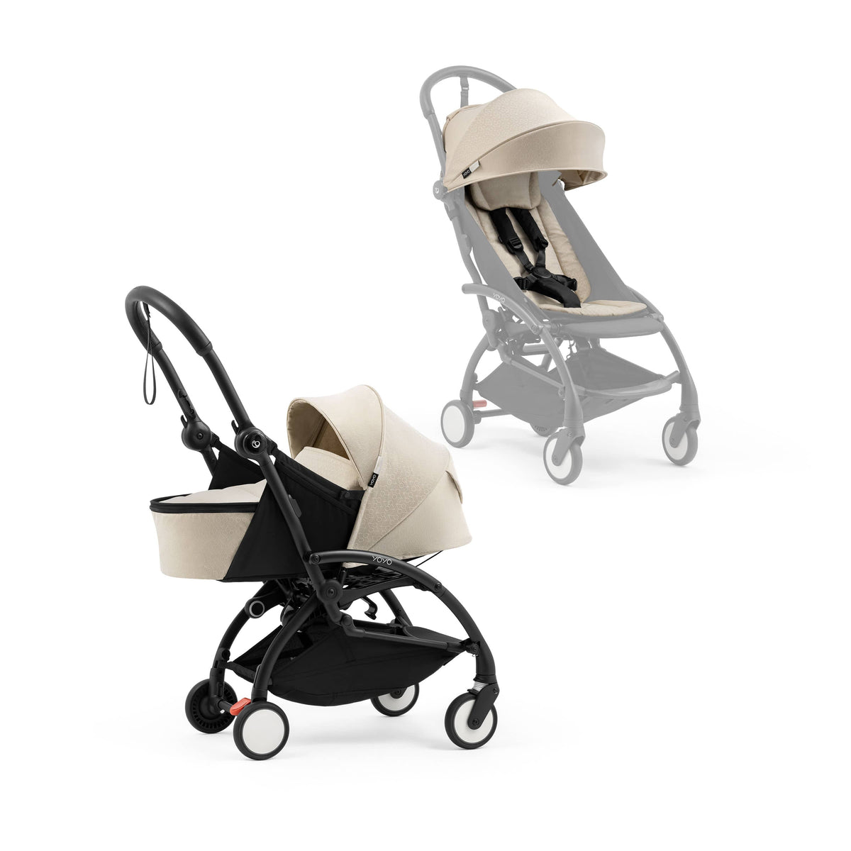 Stokke YOYO 5 Stroller with Newborn Pack in Taupe Pushchairs & Buggies 24077-TPE 7040357152024