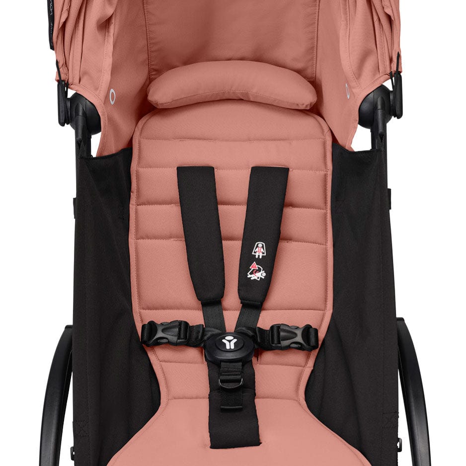 Stokke® YOYO³ 6M+ Stroller Black Frame - Ginger Pushchairs & Buggies 16490-6MO-GIN 7040356474066