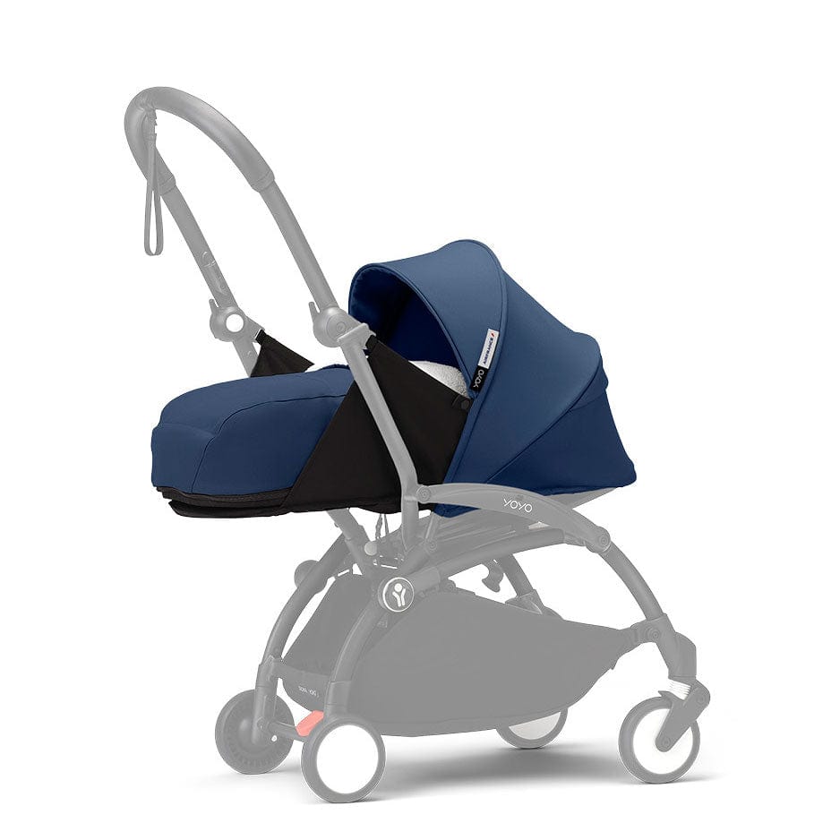 Stokke® YOYO³ Complete Travel System - Black/Air France Blue Travel Systems 16503-AYN-AFB 7040356474097