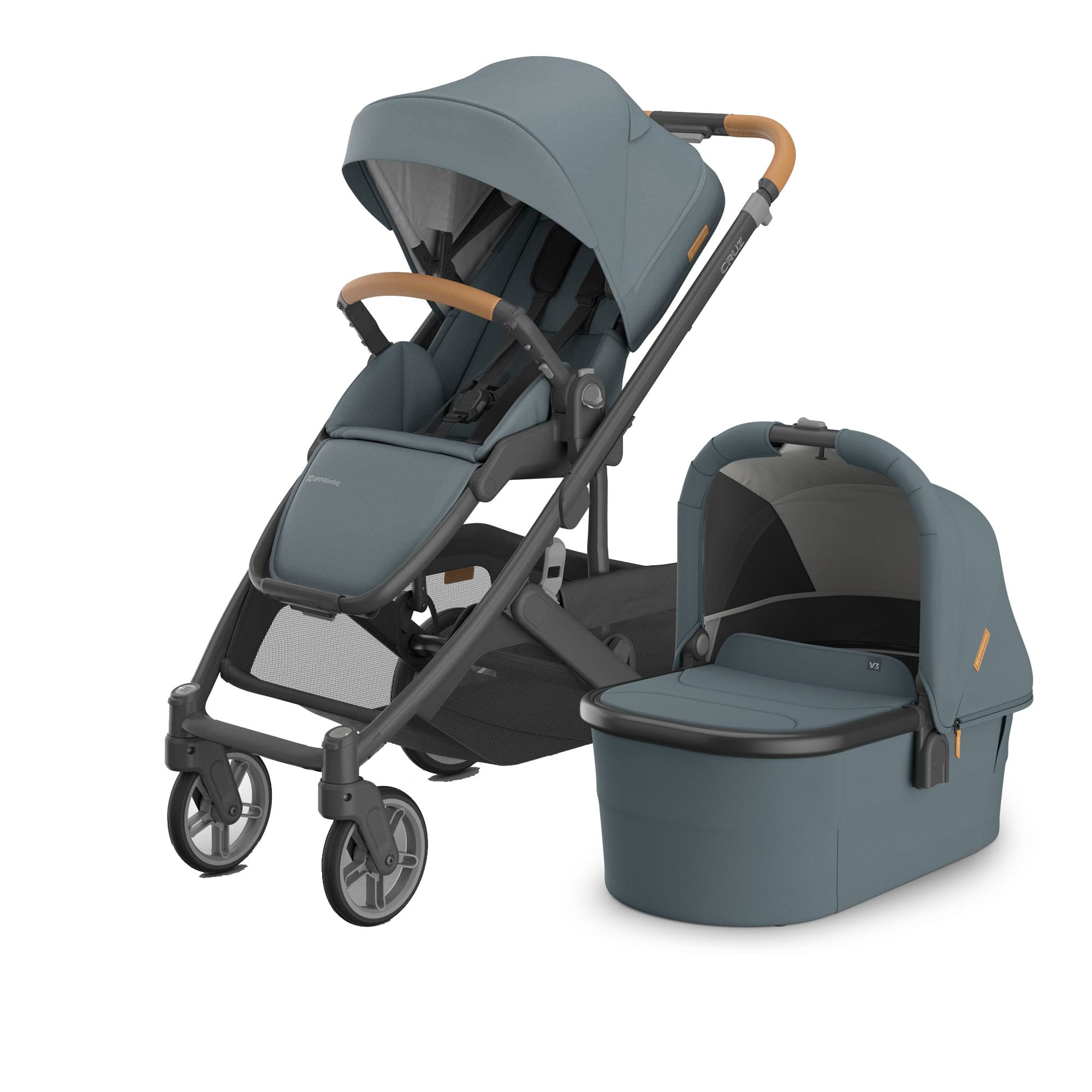 UPPAbaby Cruz V3 Pram in Dillan Baby Prams 20566-CRZ-PRM-DIL 810177711285