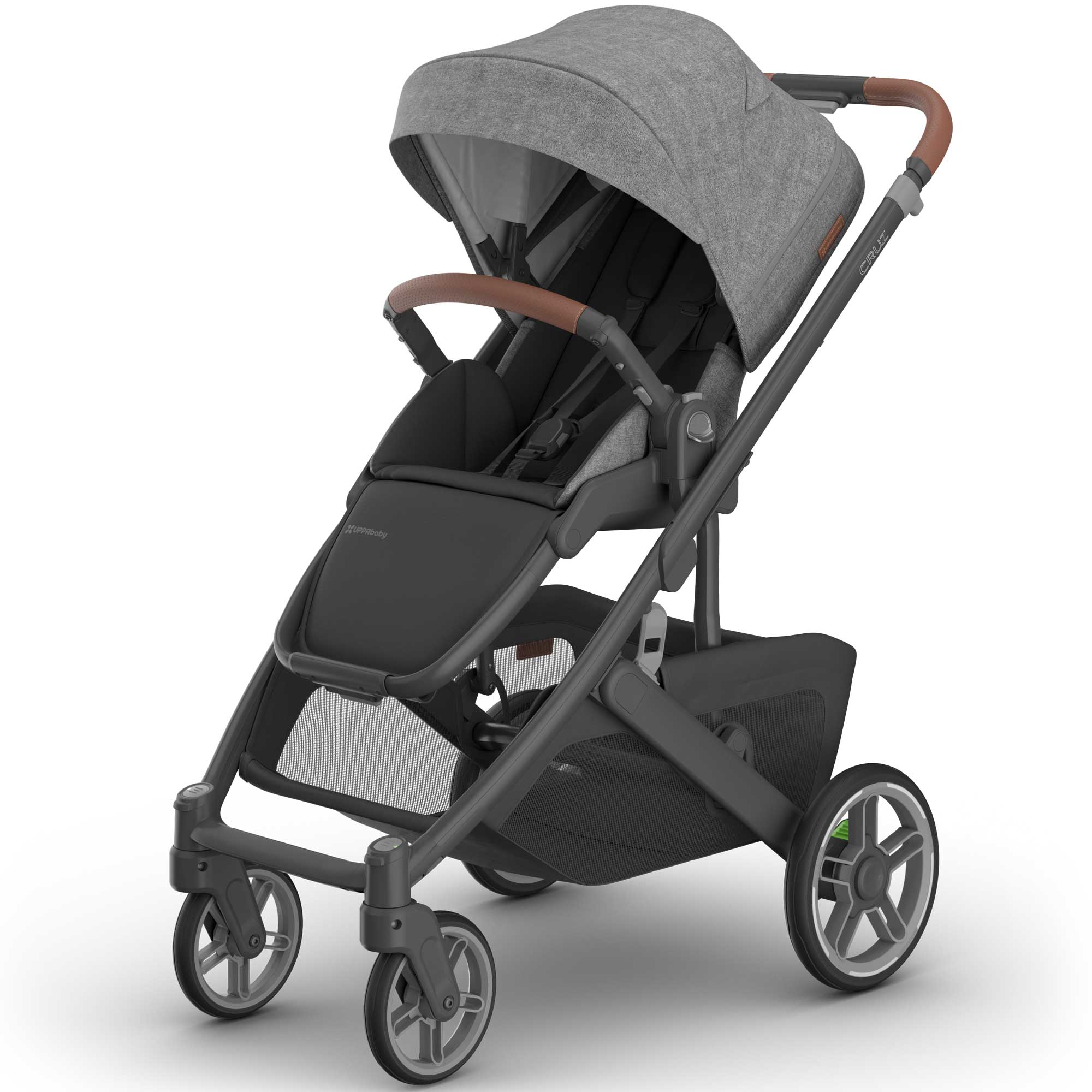 UPPAbaby Cruz V3 Pram in Greyson Baby Prams 20567-CRZ-PRM-GRY 810177711254