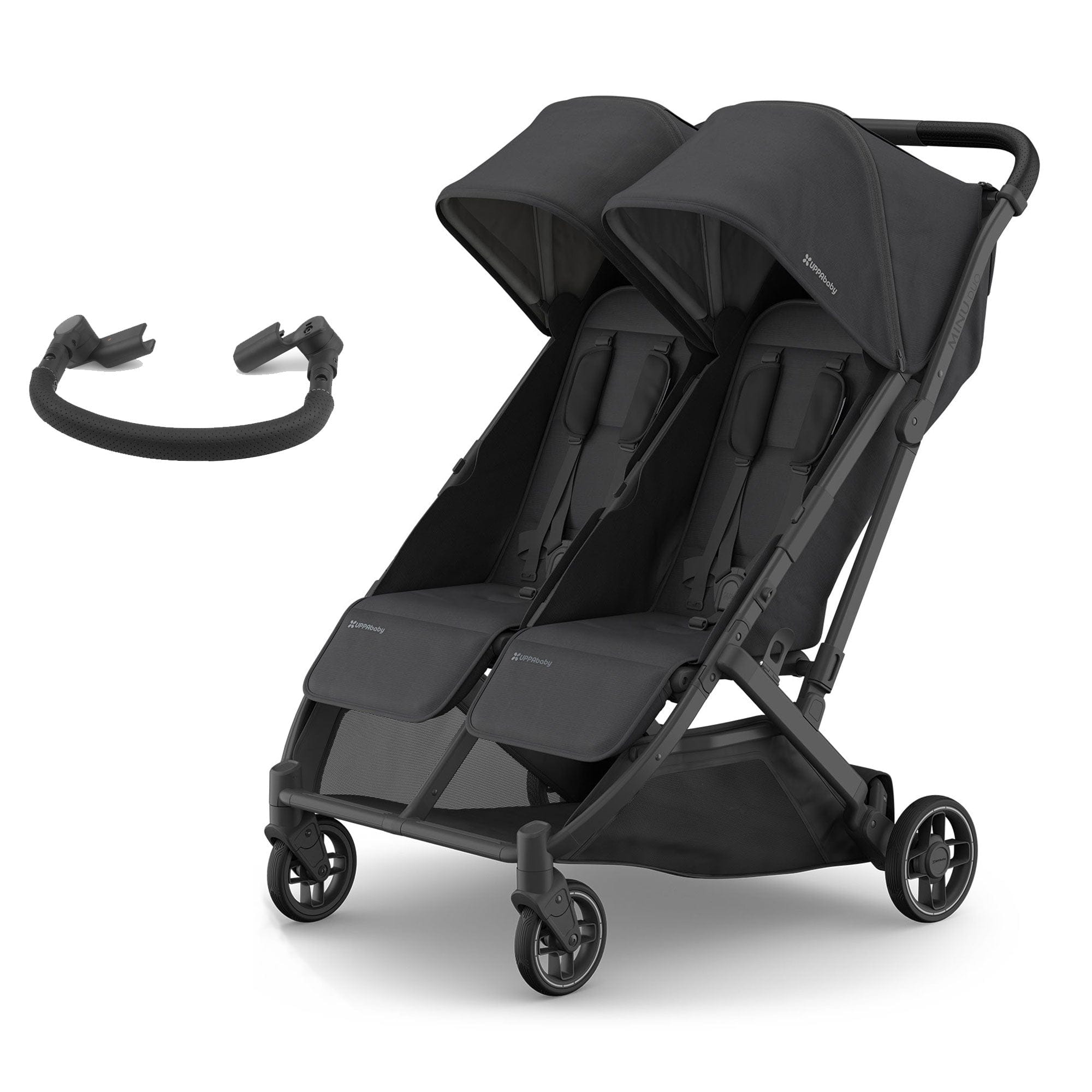 UPPAbaby Minu Duo Stroller & Bumper Bar Bundle in Jake Double & Twin Prams 18566-MIN-DUO-JKE-1 0810142399159