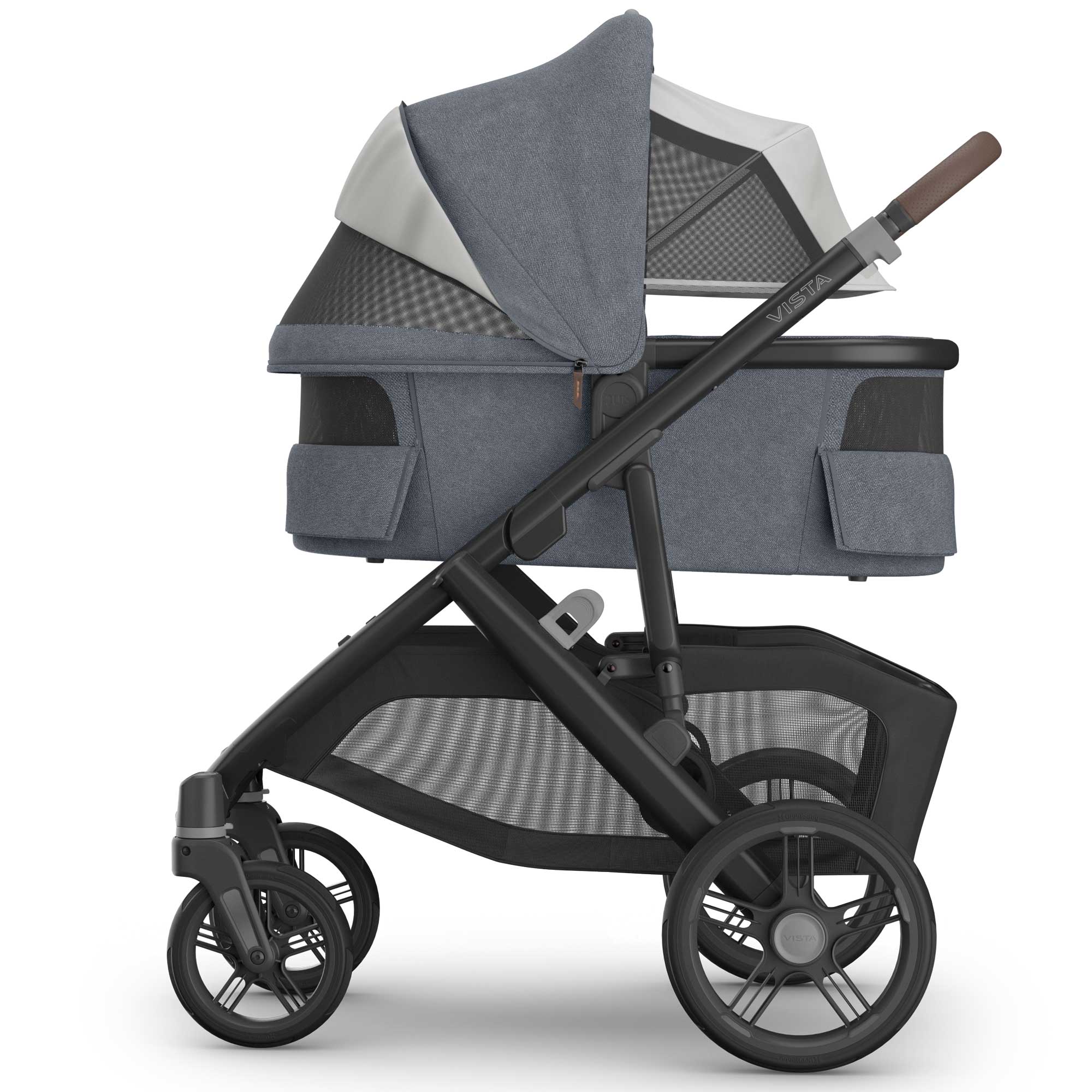 Uppababy Vista V3 Duo Complete Bundle in Julian Double & Twin Prams VIS-DUO-COM-JUL 810177712299