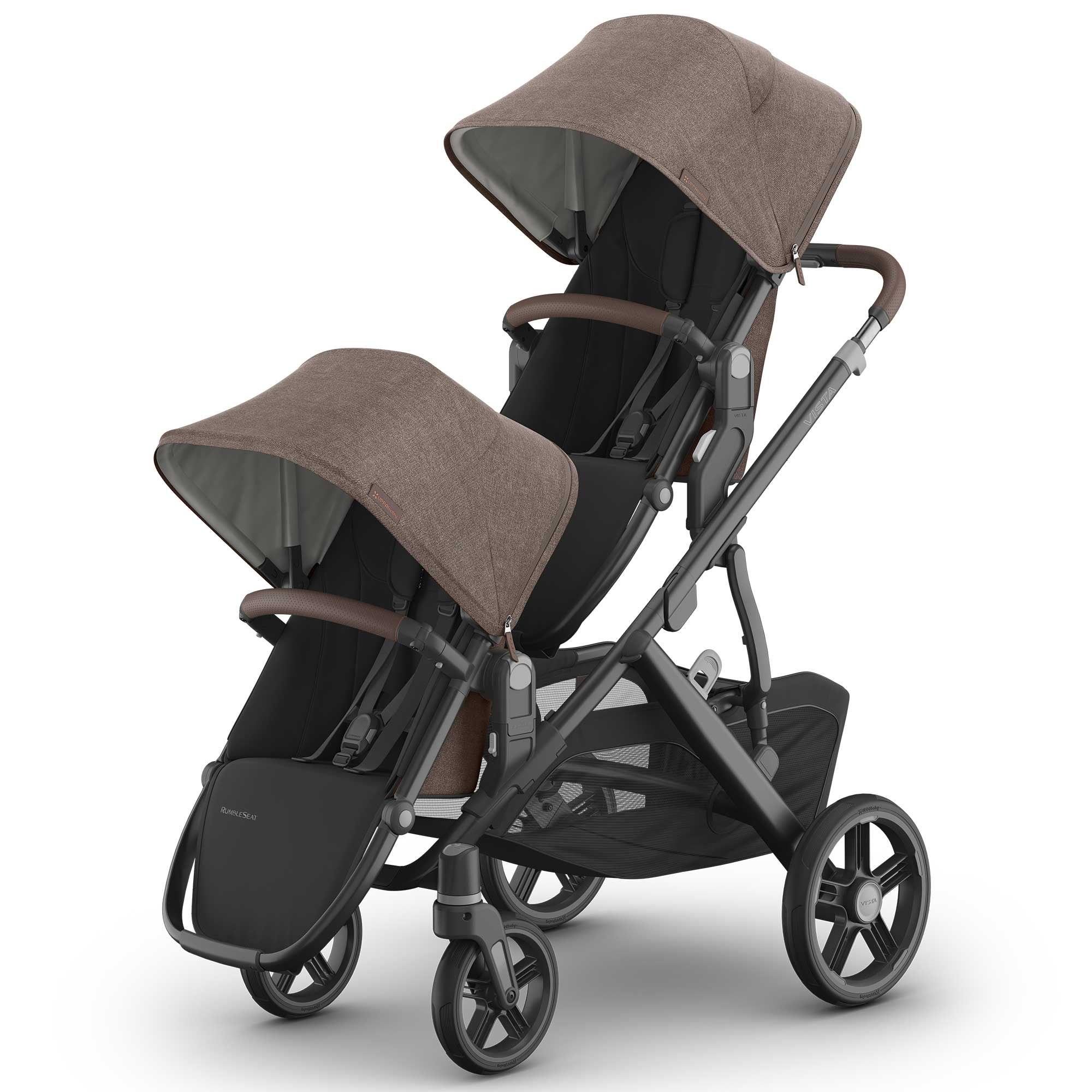Uppababy Vista V3 Twin Pram in Owen Double & Twin Prams VIS-TWIN-OWN 810177712305