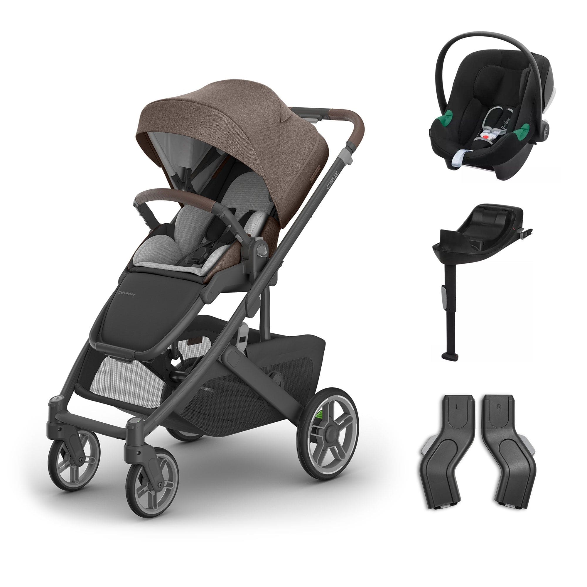 UPPAbaby Cruz V3 Cybex Travel System in Owen Travel Systems 20056-TVS-OWN-3 810177712510