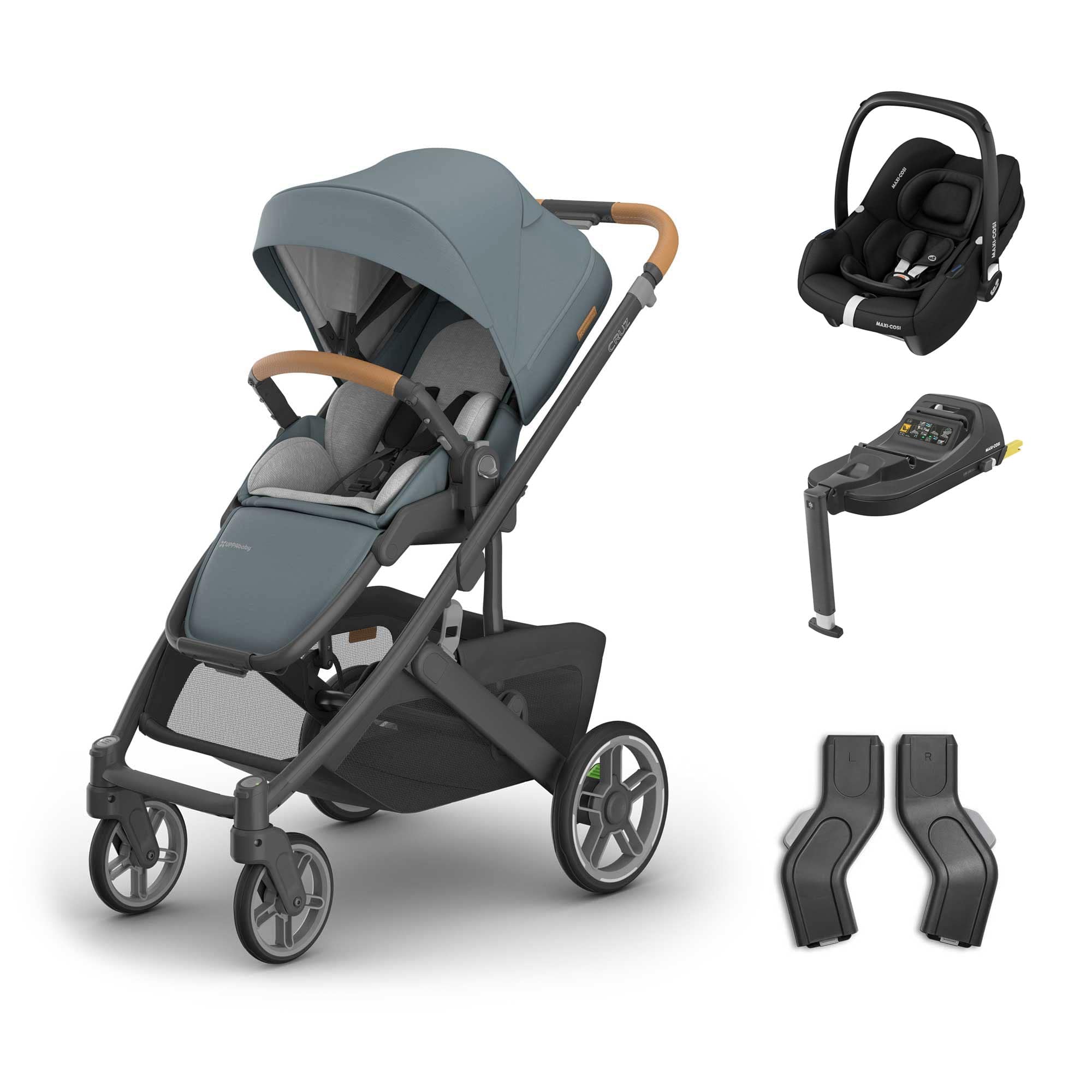 UPPAbaby Cruz V3 Maxi-Cosi Travel System in Dillan Travel Systems