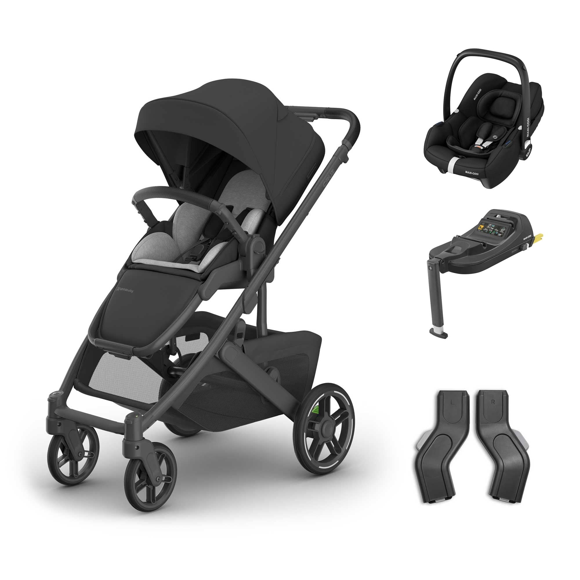 UPPAbaby Cruz V3 Maxi-Cosi Travel System in Jake Travel Systems 20052-TVS-JKE 810177711247