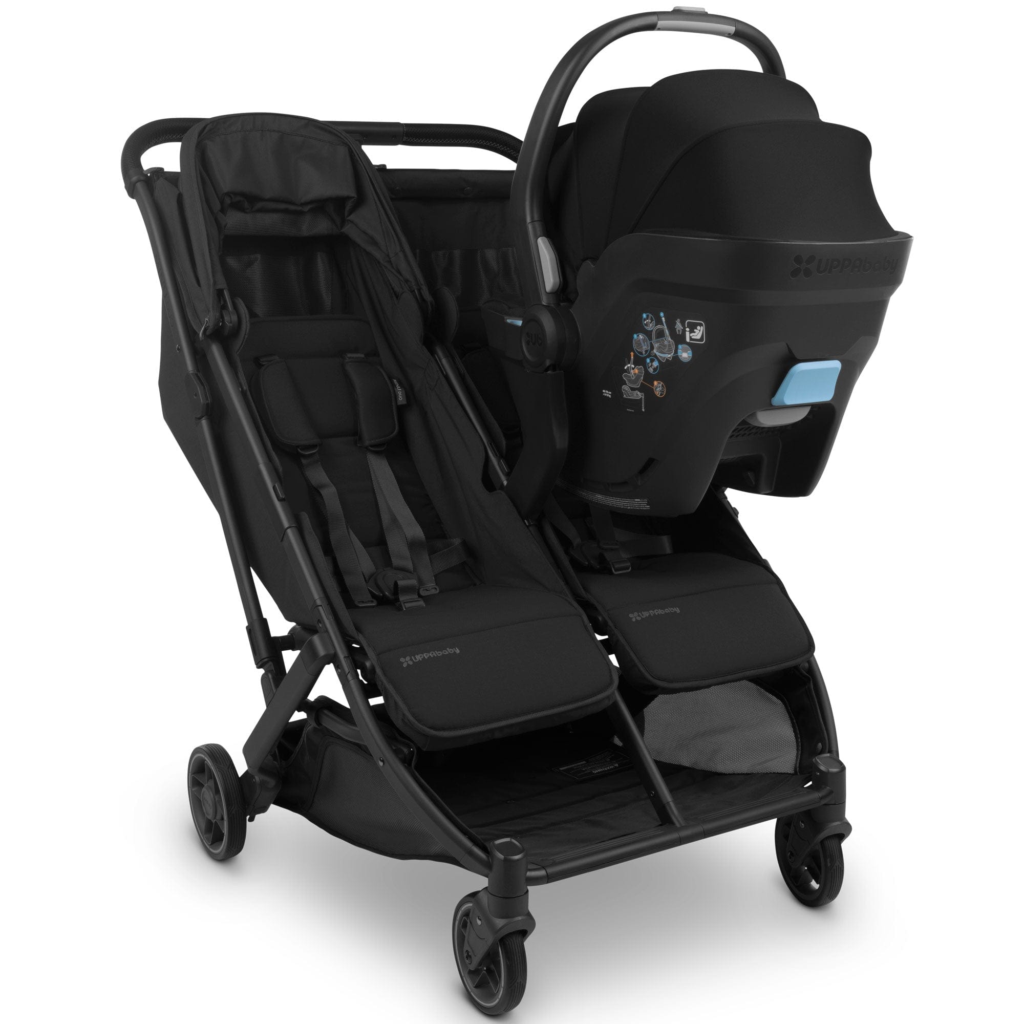 UPPAbaby Minu Duo Travel System in Jake Travel Systems 18470-MIN-DUO-TVS-JKE 0810142399159
