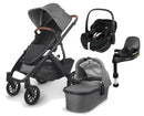 UPPAbaby Vista V2 Pebble 360 PRO & Base Travel System Bundle Greyson Travel Systems 14118-GRE