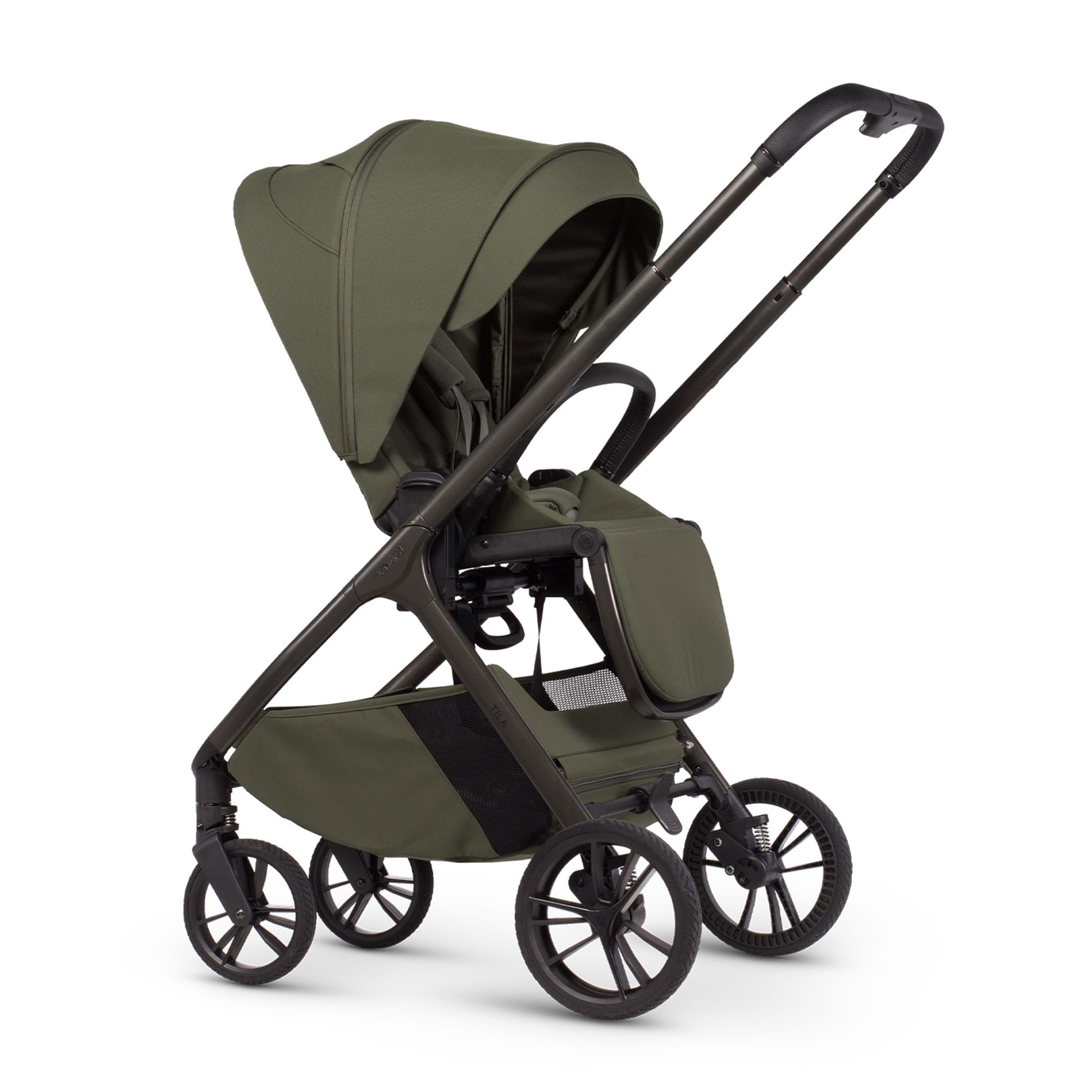 Venicci Tila Comfort Bundle in Olive Baby Prams