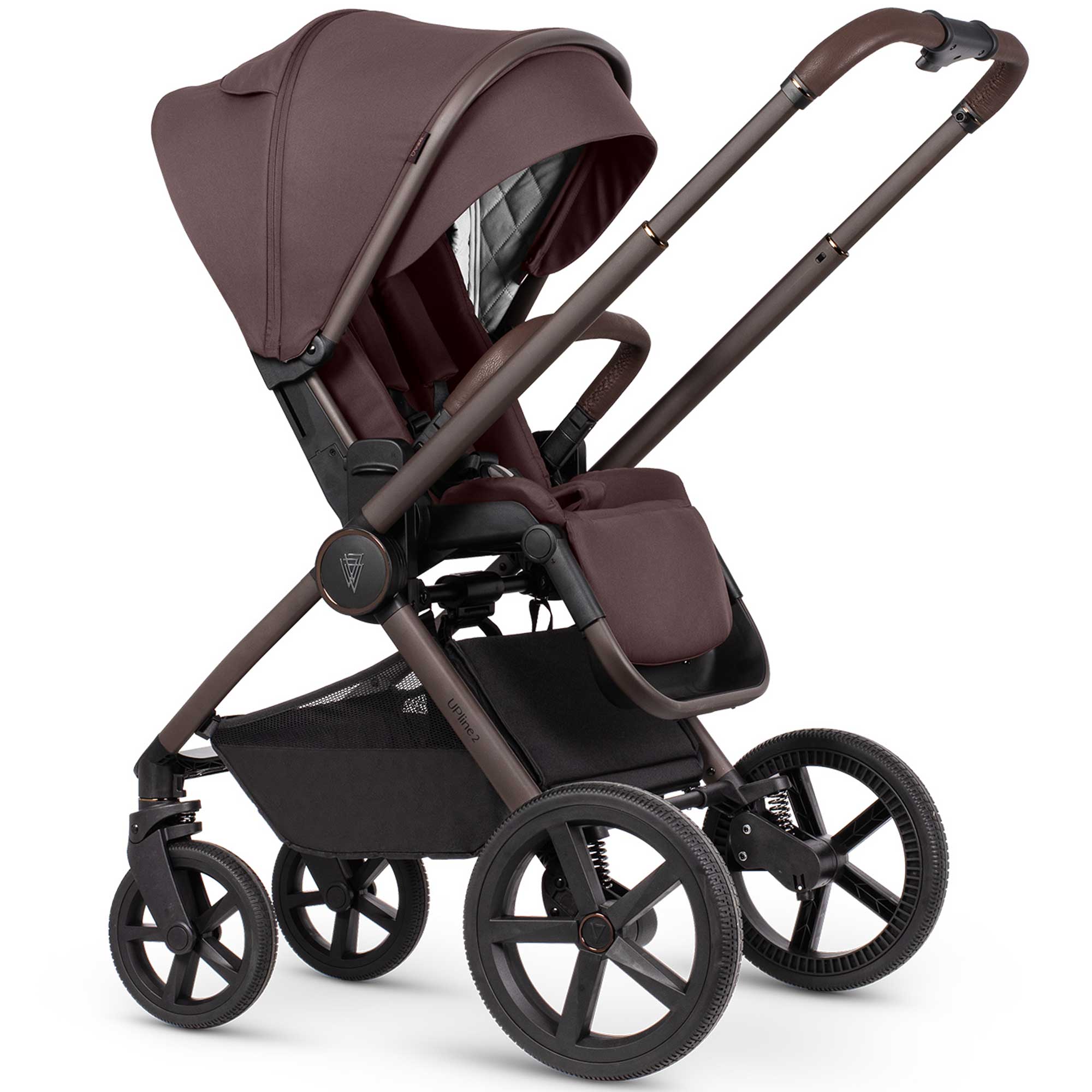 Venicci Tinum Upline 2 SE 2in1 Bundle in Burgundy Baby Prams 2001010218 5905261334961