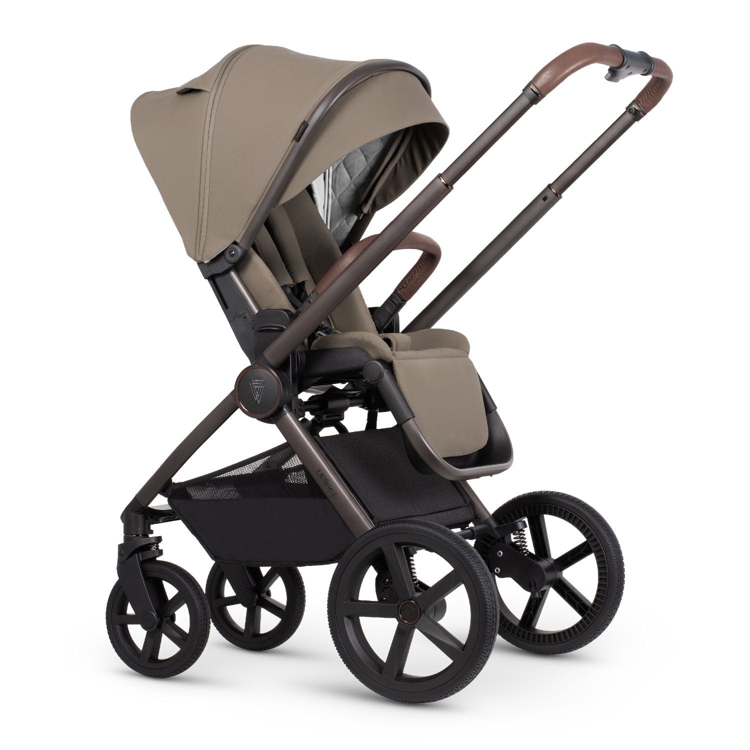 Venicci Tinum Upline 2 SE 3in1 BeSafe Travel System in Powder Travel Systems 19122-UPL-BEY-POW 5905261334183