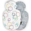 4Moms Mamaroo Reversible Insert Liner White/Grey Rocking Bouncing Cradles 17-37-011 0817980017092
