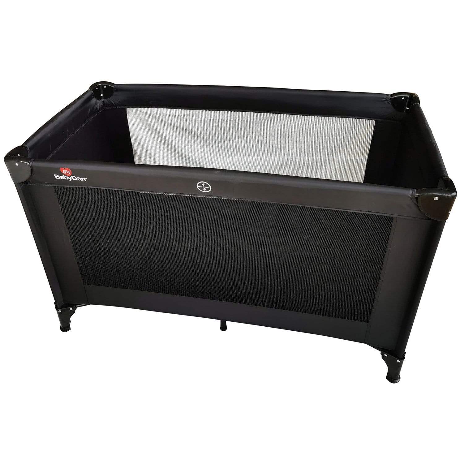 Baby Dan Travel Cot Black Travel Cots 1080-60-01 5705548108069