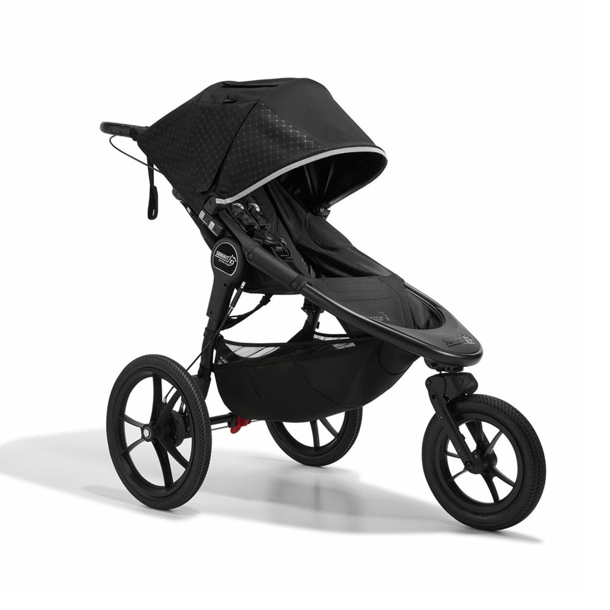 Baby Jogger Summit X3 Single Stroller Midnight Black 3 Wheelers 2143990 0047406177653