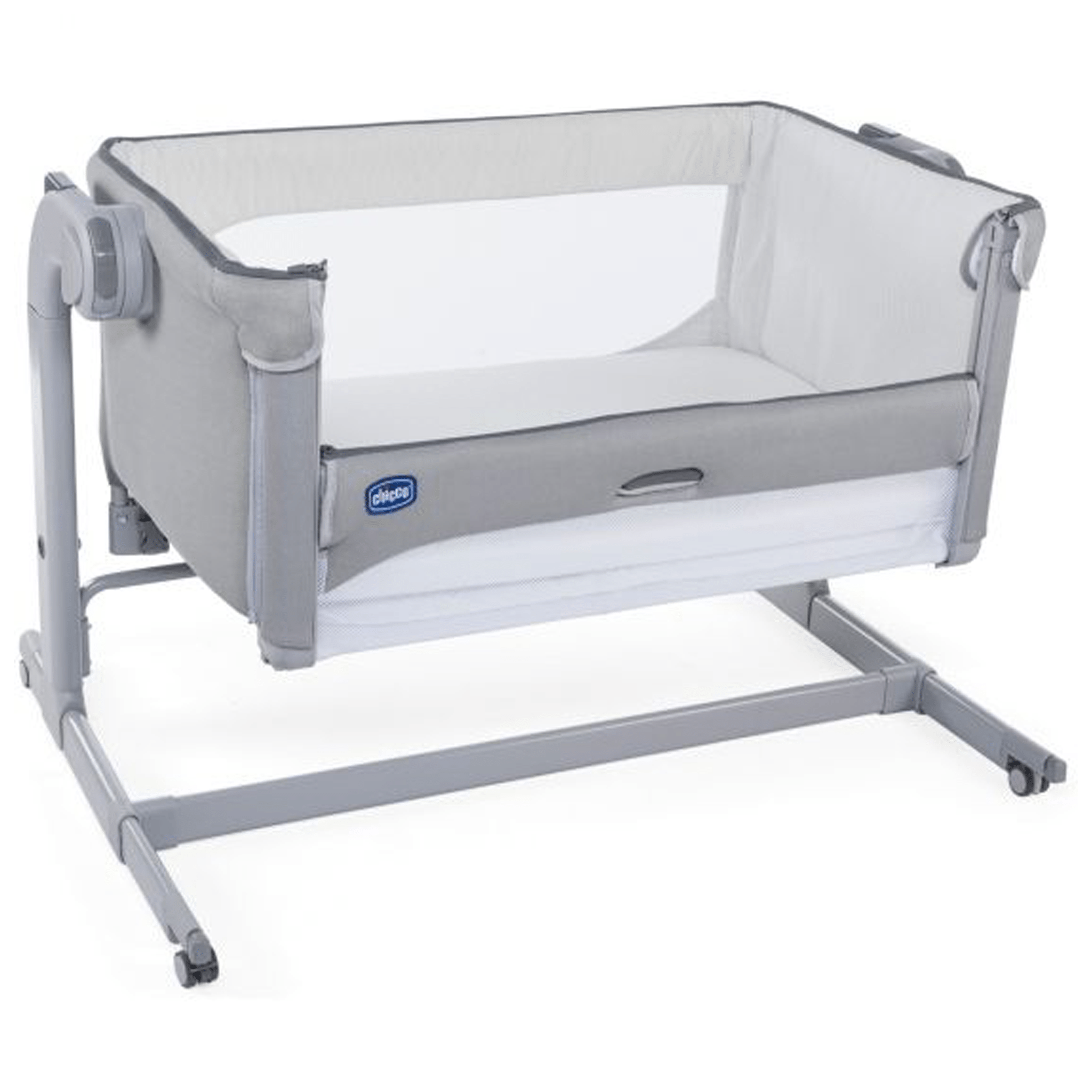 Chicco Next2Me Magic 2 Side-Sleeping Cot Cool Grey