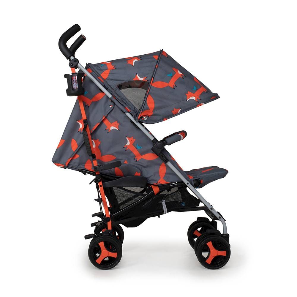 Cosatto Supa 3 Pushchair Charcoal Mister Fox Pushchairs & Buggies CT5409 5021645068441