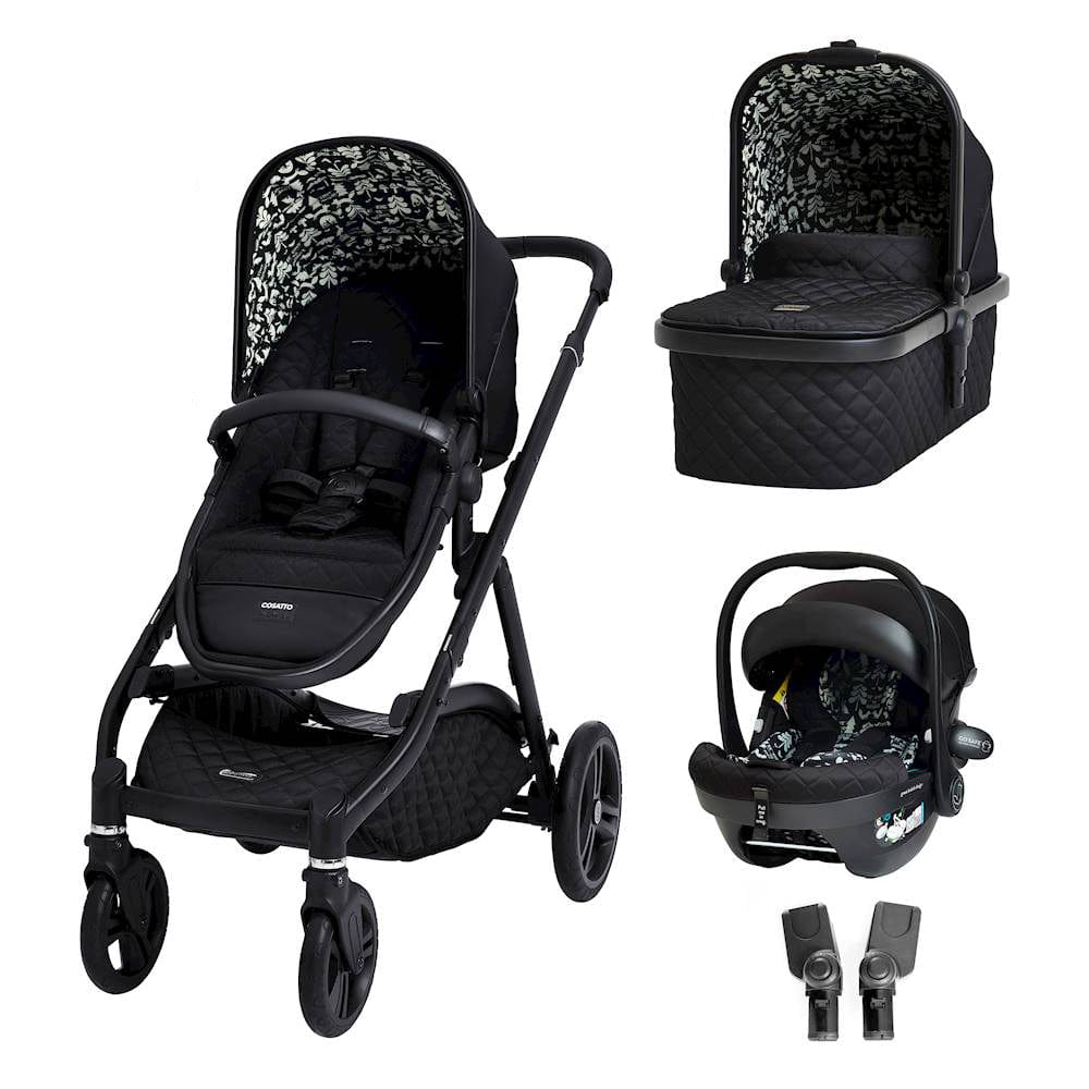 Cosatto Wow XL Acorn Car Seat Bundle Silhouette Travel Systems CT5519 5021645069547