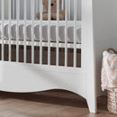 CuddleCo Clara Cot Bed in White Cot Beds
