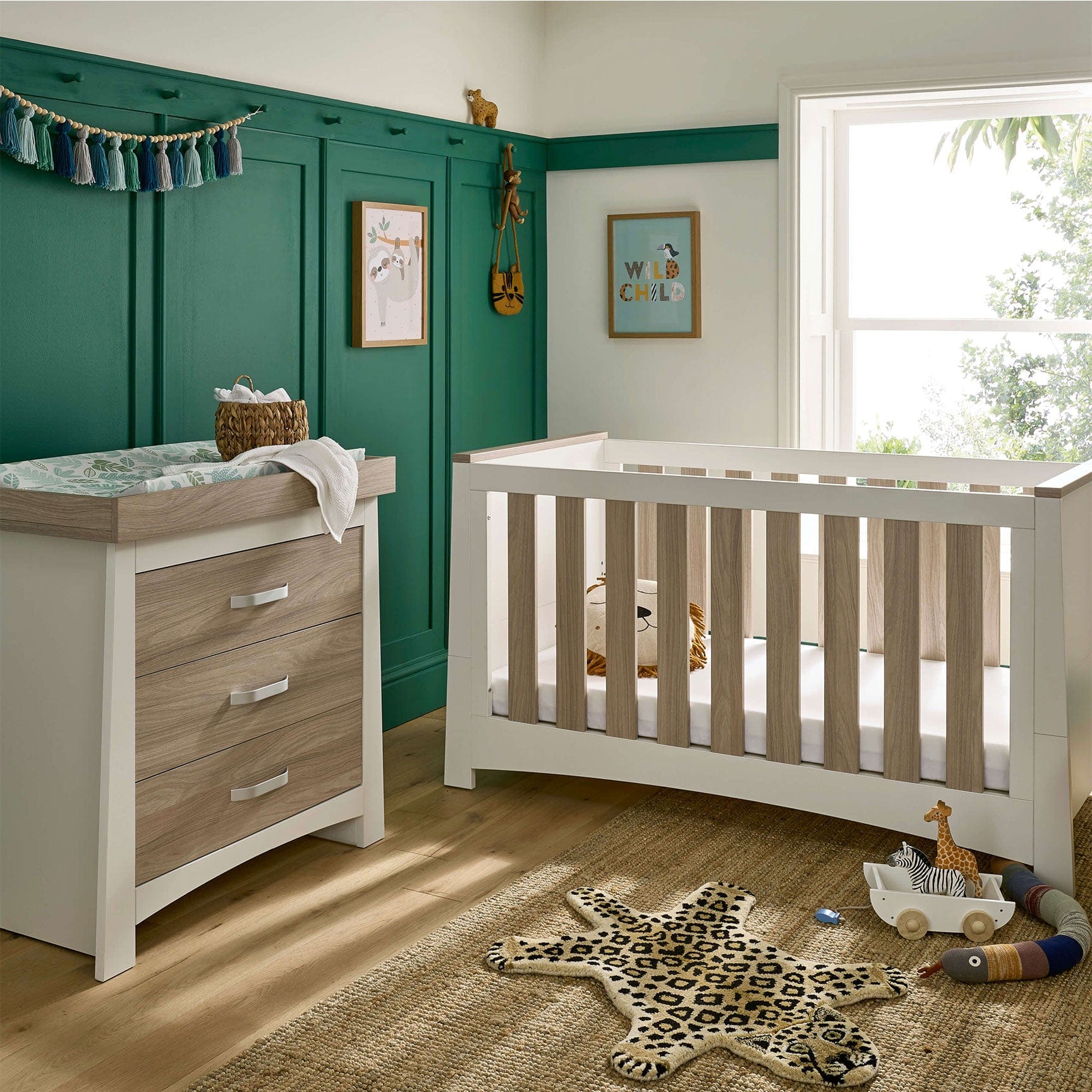 CuddleCo Ada 2 Piece Nursery Room Set Nursery Room Sets