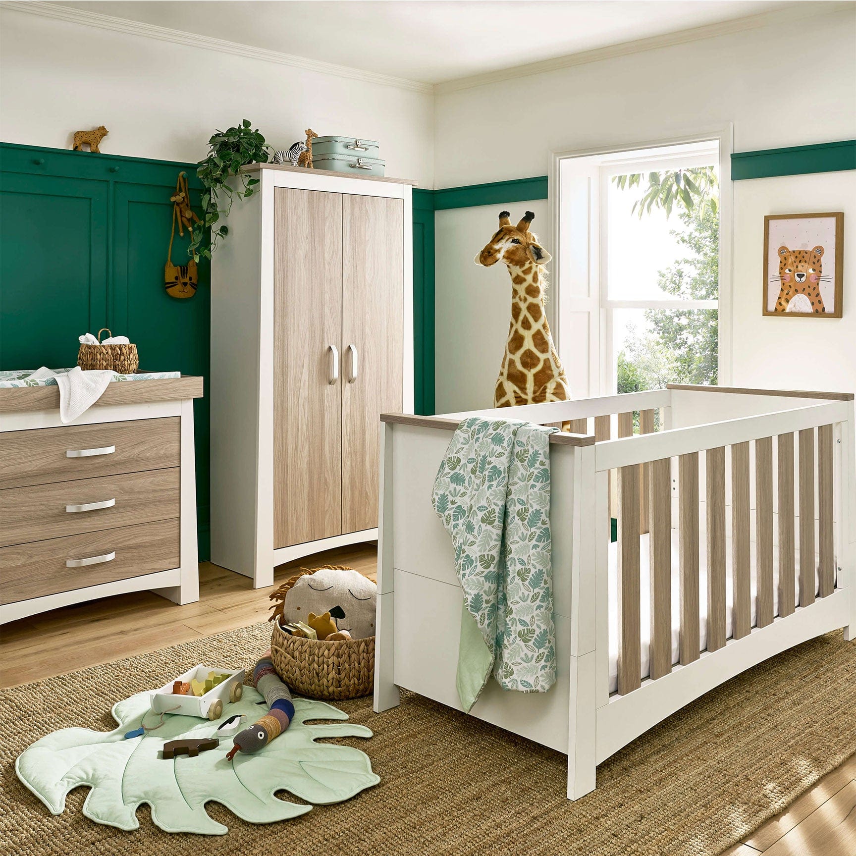 CuddleCo Ada 3 Piece Furniture Nursery Room Sets