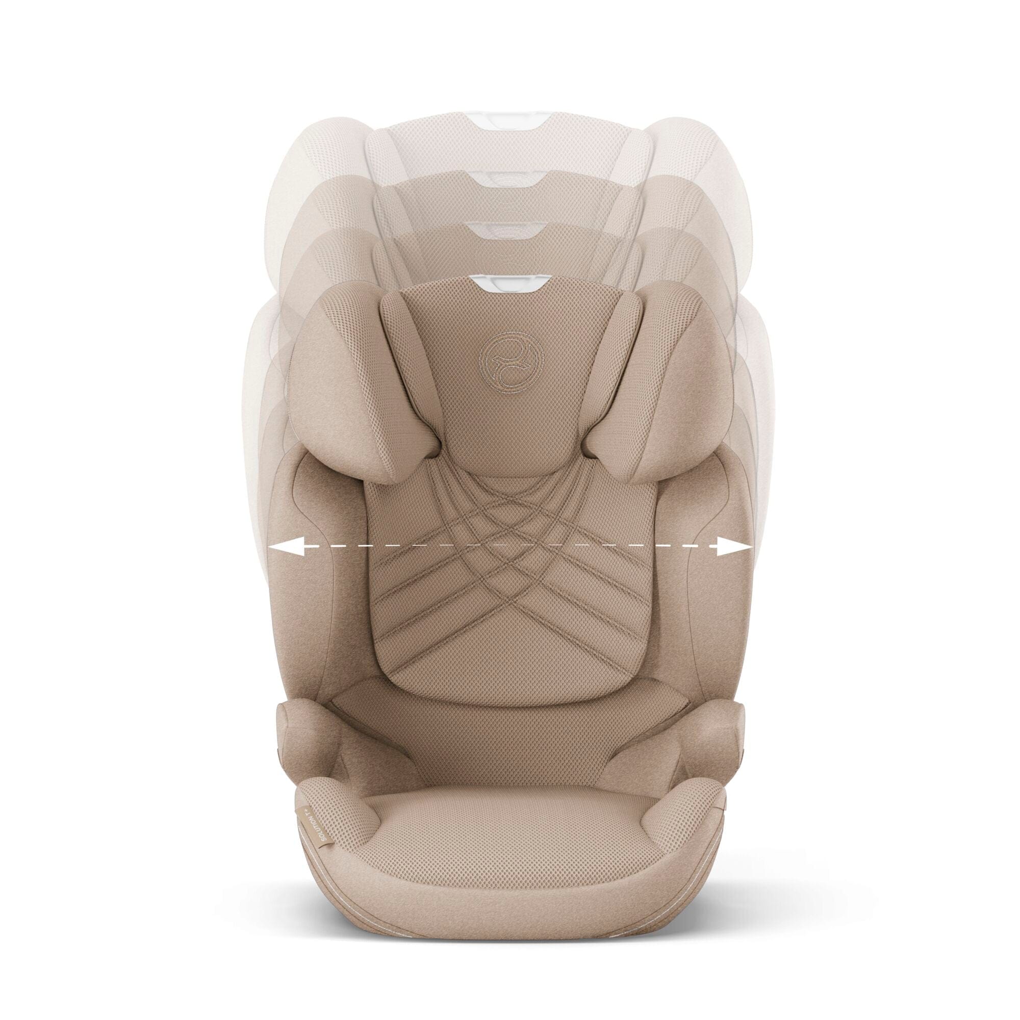 Cybex Solution T i-Fix Plus in Cosy Beige Highback Booster Seats 522004114 4063846380411