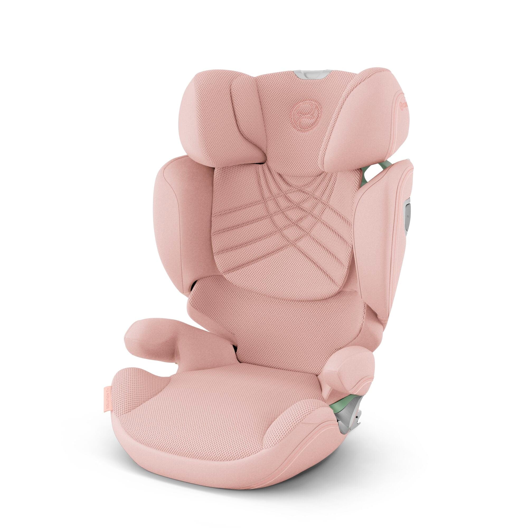 Cybex Solution T i-Fix Plus in Peach Pink Highback Booster Seats 522004112 4063846380350