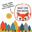 Diono Baby On The Move Signs 2pk In Car Accessories 60565-GL-01 677726605651