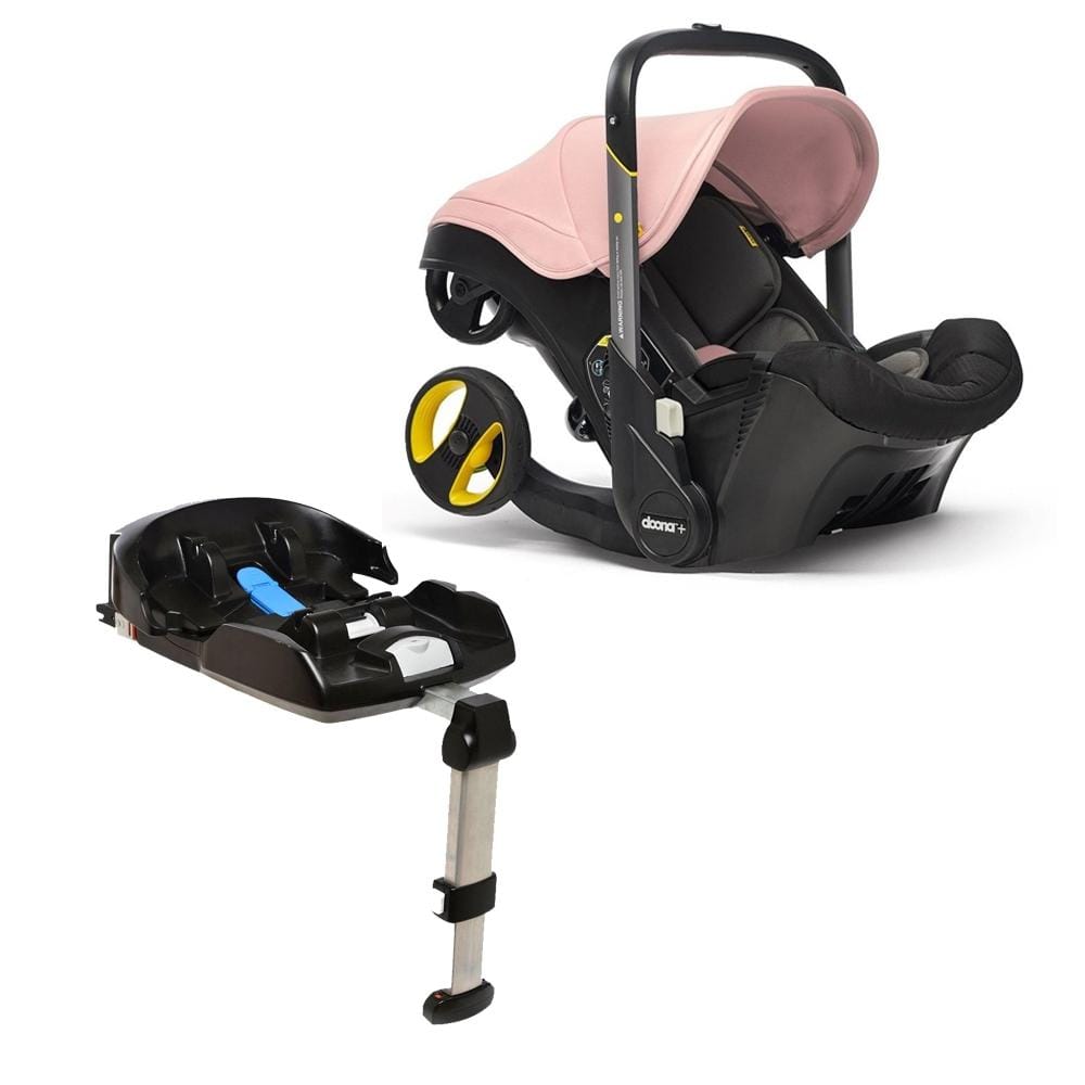 doona car seat stroller blush pink Doona Car Seat Stroller Blush Pink with Isofix Base
