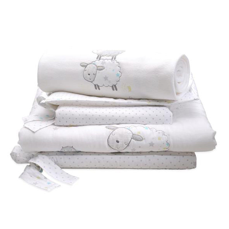 East Coast Counting Sheep 3 Piece Bedding Set Cot & Cot Bed Quilts 9882CS 5021669826447