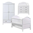 East Coast Toulouse 3 Piece Roomset White