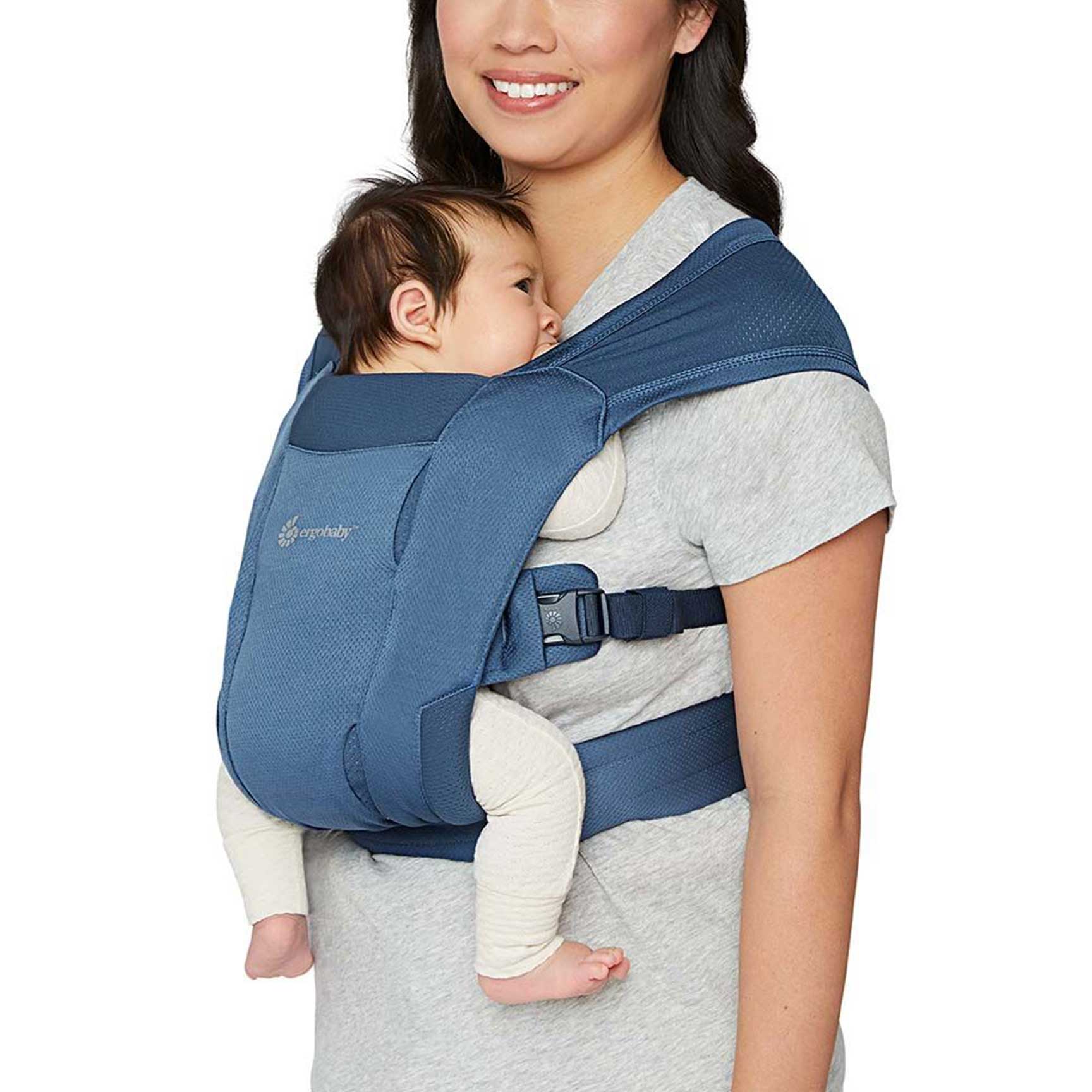 Ergobaby Embrace Soft Air Mesh in Blue Baby Carriers BCEMASAMBLU 1220000205147