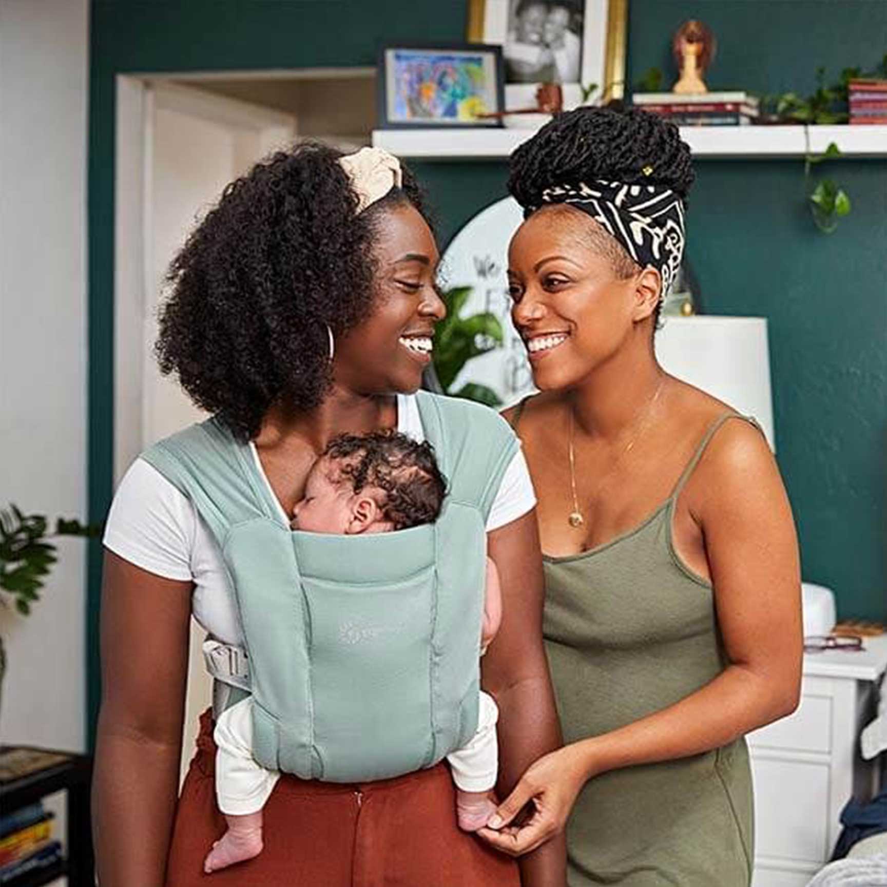 Ergobaby Embrace Soft Air Mesh in Sage Baby Carriers BCEMASAMSGE 1220000205161