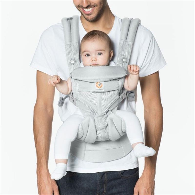 Ergobaby Omni Classic Mesh Baby Carrier in Pearl Grey