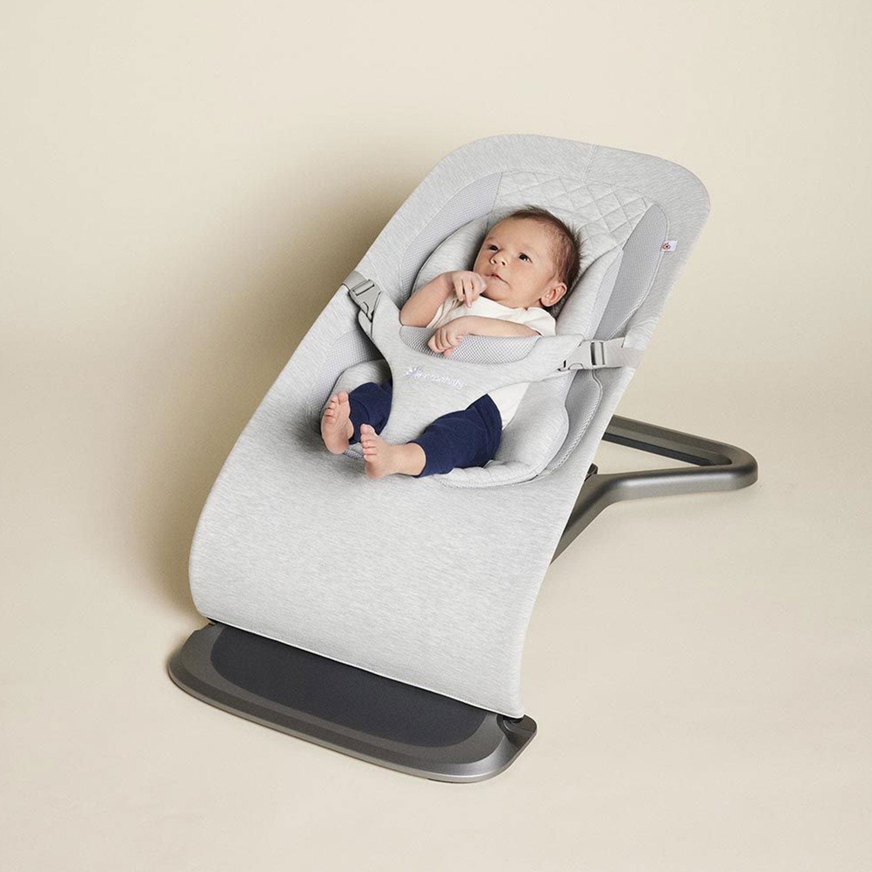 Ergo Evolve Bouncer in Light grey Rocking Bouncing Cradles EVLBNCLTGRYUK 1220000206342