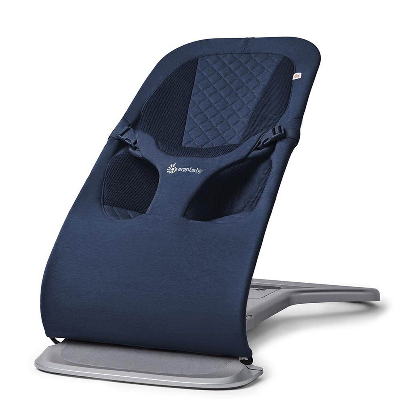 ErgoBaby Evolve Bouncer in Midnight Blue Rocking Bouncing Cradles EVLBNCMIDBLUUK 1220000206052