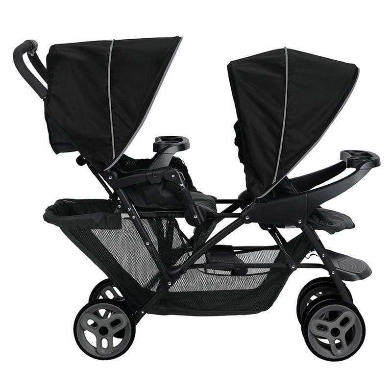Graco Stadium Duo Tandem Stroller Black/Grey Double & Twin Prams 6L199BGRU 3660730042335