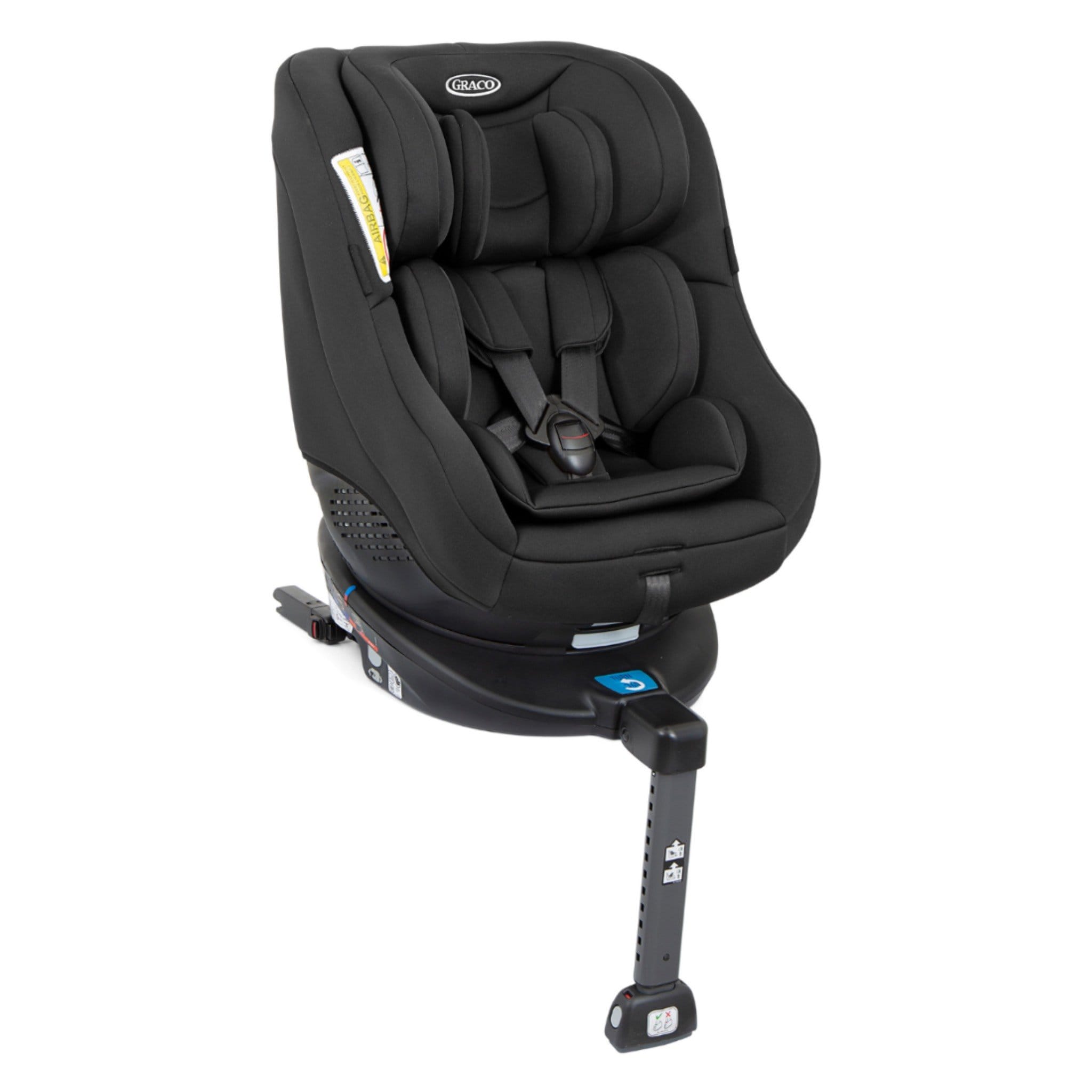 Graco Turn2Me Rotating Isofix Car Seat Black Swivel Car Seats GC1416HABLC000 506062477183