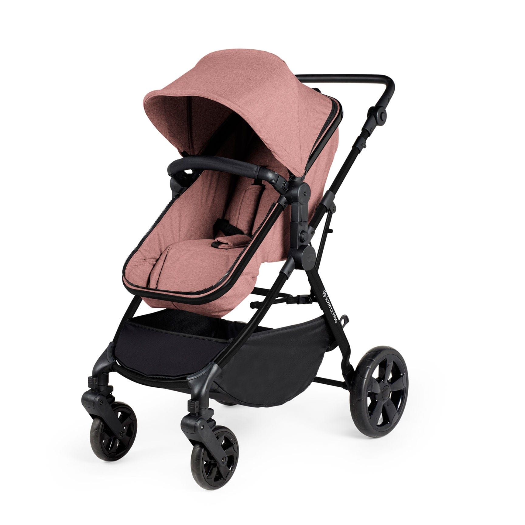Ickle Bubba Comet 3-in-1 Travel System with Astral Car Seat in Dusty Pink Baby Prams 10-008-101-134 5056515025774