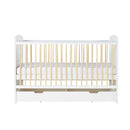 Ickle Bubba Coleby Classic Cot Bed with Under Drawer Scandi White Cot Beds